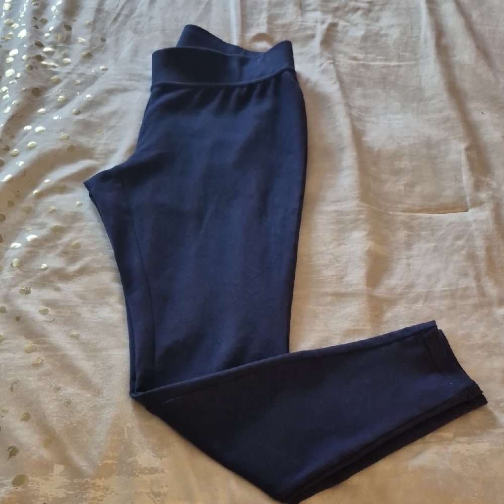 Lands' End Navy Leggings - Picture 1 of 4